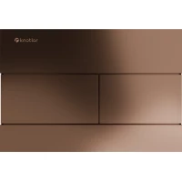 Кнопка смыва Knotlor Vitality BIS103RB для инсталляции, бронза матовая