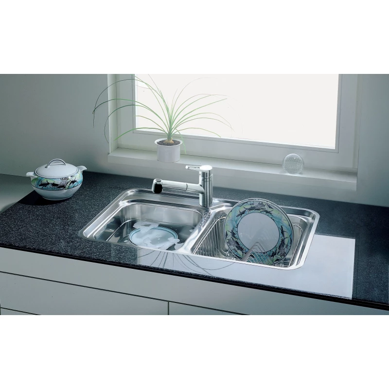 Кухонная мойка Blanco Classic 8-IF Зеркальная полированная сталь 514641