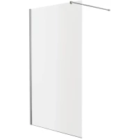 Душевая перегородка Knotlor Velum WI120CG0C 120 см, профиль хром, стекло прозрачное