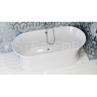 Ванна из литьевого мрамора Astra-Form Шарм 01010017 170x80 см, отдельностоящая, белый