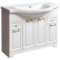 Тумба белая ольха 96,4 см Stella Polar Кармела SP-00000176