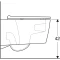 Унитаз подвесной Geberit One 500.201.01.1 безободковый, с сиденьем микролифт, белый - 4