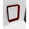 Зеркало 55x80 см красный Abber Kristall AT6701Rubin - 4
