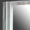 Зеркальный шкаф 85x95 см белый глянец Atoll Барселона - 4