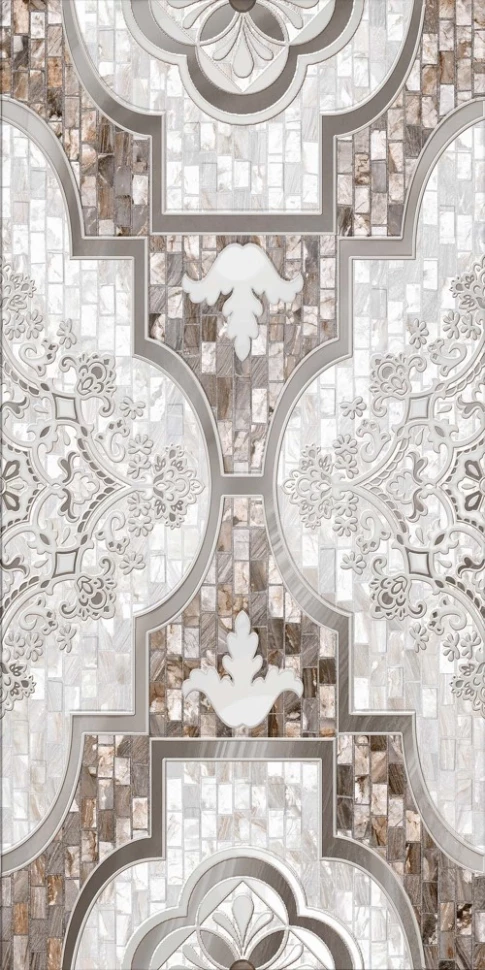 Декор Axima Венеция D бежевый Люкс 30x60 плитка настенная нефрит керамика довиль 30x60 см 1 8 м² глянцевая бежевый принт