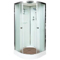 Душевая кабина 80x80x220 см Deto D08S матовое