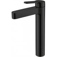 Смеситель для раковины BelBagno Delta DEL-LMC-NERO без донного клапана, черный матовый