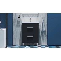 Тумба 59,5 см Velvex Orlando tn.ORL.CLA.60.2Y графит