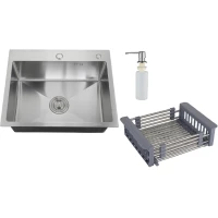 Кухонная мойка РМС нержавеющая сталь MR-5843