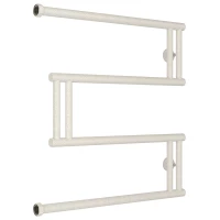 Полотенцесушитель водяной 600x600 античное белое золото Сунержа High-Tech+ model 