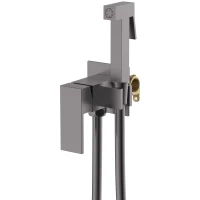 Гигиенический душ Splenka S98.52.07 со смесителем, серый матовый