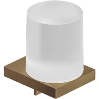 Дозатор для жидкого мыла Kludi Vela C 31976N1 150 мл, настенный, бронза матовая