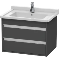 Тумба графит матовый 65 см Duravit Ketho KT664304949