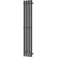 Полотенцесушитель электрический Point Гермес П3 PN13832GB 1190x210, диммер правый, графит блеск