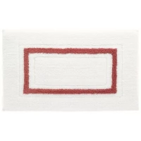 Коврик Kassatex Framed Stripe White/Paprika FSP-510-WPR