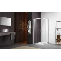 Душевой уголок 90x90 см Aquatek AQ ARI KV 09020CH прозрачное