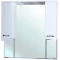Зеркальный шкаф 100,5x100,1 см белый глянец Bellezza Дрея 4611318000017 - 1