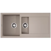 Кухонная мойка Tetogranit Omoikiri Sakaime 100-2-SA бежевый 4993894