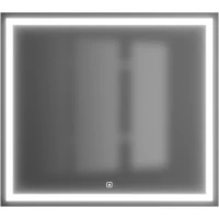 Зеркало Uperwood Tanos 291020222 80x80 см, с LED-подсветкой, сенсорным выключателем, диммером, антизапотеванием