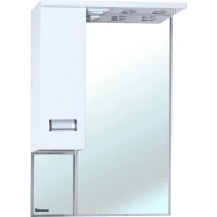 Зеркальный шкаф 68x101 см белый глянец L Bellezza Сиена 4613911002016