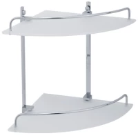 Полка угловая 26,3x26,3 см Veragio Gifortes Cromo VR.GFT-9032.CR