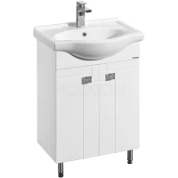 Тумба белый глянец 55,4 см Акватон Фиджи 1A179601FG010