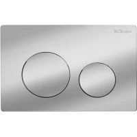 Кнопка смыва BelBagno BB-03C-CRM для инсталляции, хром