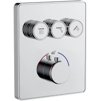 Термостат для ванны Wonzon & Woghand WW-INF323A-CR встраиваемый, хром