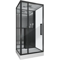 Душевая кабина 90x90x215 см Grossman GR261 прозрачное