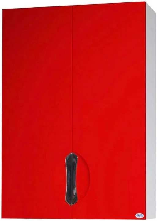 Шкаф подвесной красный глянец/белый глянец Bellezza Лагуна 4642106180031
