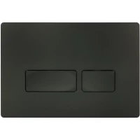 Кнопка смыва Oliveeka 021-MB для инсталляции, черный матовый