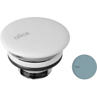 Выпуск для раковины Alice PIL00645 универсальный, лагуна матовая