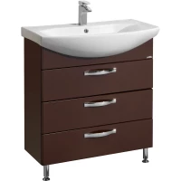 Тумба темно-коричневый 76 см Акватон Ария 1A141301AA430