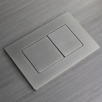 Кнопка смыва Veconi Flush V8 FLV8-GM для инсталляции, оружейная сталь матовый