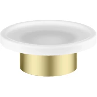 Мыльница Timo Saona 13221/17 настольная, золотой матовый