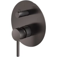 Смеситель для ванны Plumberia Selection IXO XO1901NO встраиваемый, черный матовый