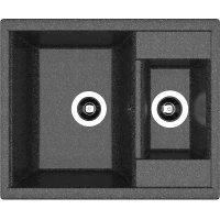 Кухонная мойка Dr.Gans Астра 620К 25.065.D0620.407 62x51 см, черный