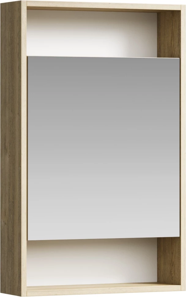 Зеркальный шкаф 50x80 см дуб балтийский L/R Aqwella City SIT0405DB зеркальный шкаф 60x80 см дуб балтийский l r aqwella city sit0406db