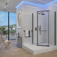 Душевой уголок 90x90 см Veconi Rovigo RV36B-90-01-C5 прозрачное