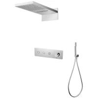 Душевой комплект 230 мм Boheme Fusion 130-CR