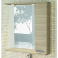 Зеркальный шкаф 90x83,2 см сосна лоредо Comforty Марио 00003130375