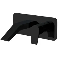 Смеситель для раковины Ramon Soler Urban Chic 212001NM встраиваемый, без донного клапана, черный матовый