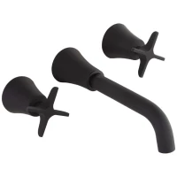 Смеситель для раковины Ramon Soler Adagio 912001NM встраиваемый, без донного клапана, черный матовый