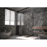 Душевой уголок 140x99 см Veconi Premium Trento PTC40-SP-140100-B-01-C4 прозрачное