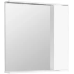 Изображение товара зеркальный шкаф 80x83,3 см белый глянец r акватон стоун 1a228302sx010