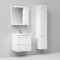 Комплект мебели белый глянец 65 см Am.Pm Like M80FHX0652WG + M80WCC0652WG + M80MPR0651WG - 1