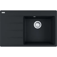 Кухонная мойка Fragranit Franke Centro CNG 611/211-78 TL черный матовый 114.0639.719