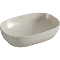 Раковина-чаша VitrA Outline Recycled 7995B066-0016 59,5x41 см, накладная, тауп матовый