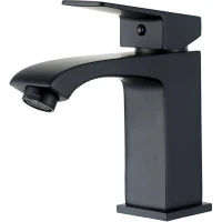 Смеситель для раковины Frap F1076-6 черный матовый