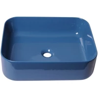Раковина-чаша Plumberia Selection IXO XO5038BD 50x38 см, накладная, синий глянец